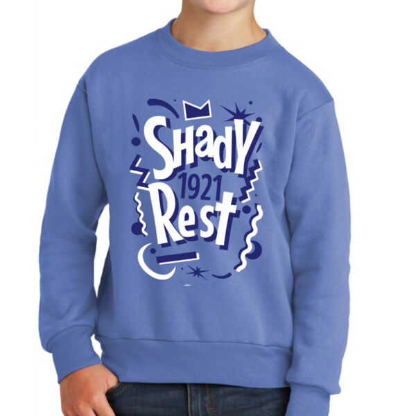  Youth Port & Company® Fleece Crewneck  Thumbnail