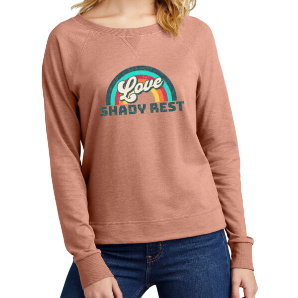 Women’s District® Long Sleeve Crewneck Thumbnail